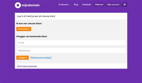 mijn domein storingen|Mijndomein Helpdesk